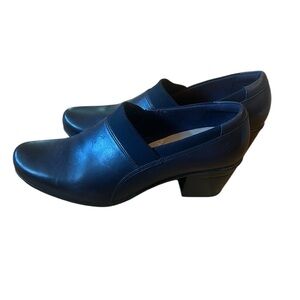 Clarks Collection Emslie Summit High Heel Shoe Ultimate Comfort Black Size 10 M